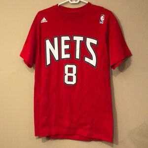 New Jersey Nets Deron Williams #8 Adidas t-shirt